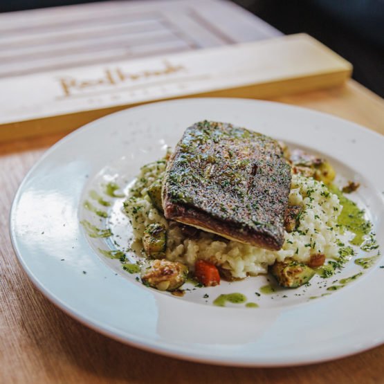 Food from Redhawk Grille