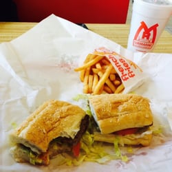 Mr Submarine - The steak burger!