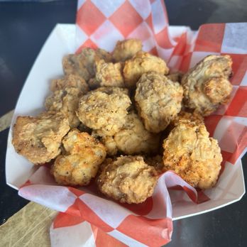 Shep’s - Fried Mushrooms were delicious with homemade ranch dressing. - Sports Bars Near Me - Weatherford, Texas