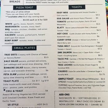Toast - Menu. - New American Near Me - Norfolk, Virginia Toast - Menu. - New American Near Me - Norfolk, Virginia