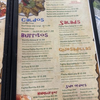 El Bracero - Menu - Mexican Near Me - Kingsland, Texas El Bracero - Menu - Mexican Near Me - Kingsland, Texas