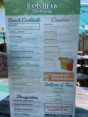 Menu photo 2 Rams Head Dockside Glen Burnie, MD