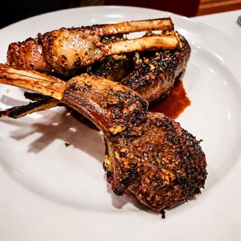 The Capital Grille - Double Cut Lamb Rib Chops (4) with Mint Gremolata - Steakhouses Near Me - Parsippany, New Jersey The Capital Grille - Double Cut Lamb Rib Chops (4) with Mint Gremolata - Steakhouses Near Me - Parsippany, New Jersey