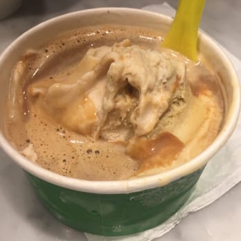 Pitango Gelato & Coffee - Large pistachio and hazelnut gelato with a shot of macchiato - Coffee & Tea Near Me - Washington, DC, District of Columbia