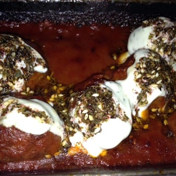 Gjelina - Lamb Meatballs with Za'tar and yogurt - New American Near Me - Venice, California