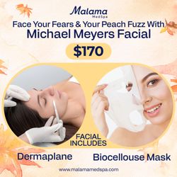 Malama MedSpa - Fall Into October with our Michale Meyers Facial $170 Includes a Dermaplane and Mask