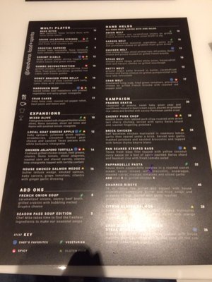 Menu photo 8 Nerdvana Frisco, TX
