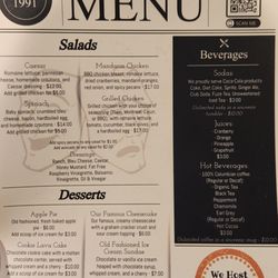 The Stress Factory Comedy Club - Food menu