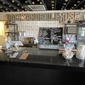 Backyard Boil House - Counter - Seafood Near Me - Houston, Texas Backyard Boil House - Counter - Seafood Near Me - Houston, Texas