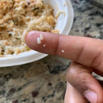 Chipotle Mexican Grill - Uncooked rice in chicken bowl - Fast Food Near Me - Langhorne, Pennsylvania