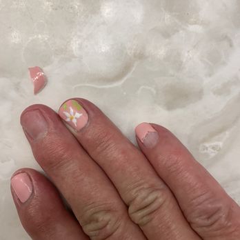 Party Nails - Bad mani same day could peel the gel right off after it snagged on my clothes - Nail Salons Near Me - Reno, Nevada Party Nails - Bad mani same day could peel the gel right off after it snagged on my clothes - Nail Salons Near Me - Reno, Nevada