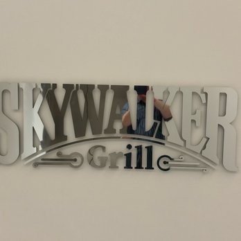 Skywalker Grill - Sign in front of the restaurant - Seafood Near Me - Los Angeles, California