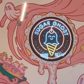 Sugar Ghost Ice Cream and Bubble Tea - Fun decor. - Ice Cream & Frozen Yogurt Near Me - Memphis, Tennessee Sugar Ghost Ice Cream and Bubble Tea - Fun decor. - Ice Cream & Frozen Yogurt Near Me - Memphis, Tennessee