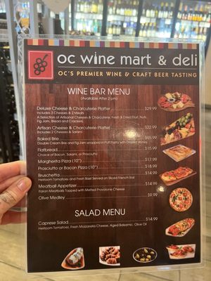 Menu photo 4 OC Wine Mart & Deli Orange, CA