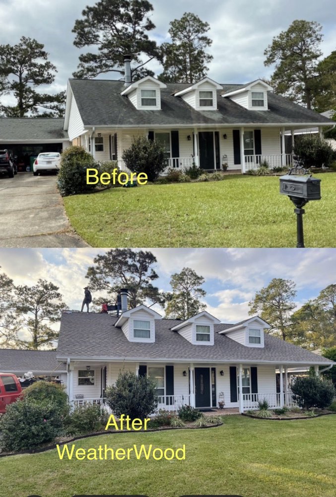 Slide of Brads Roofing