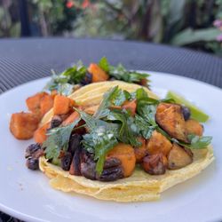 Sweet potato tacos
