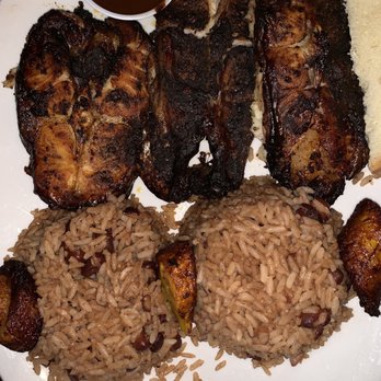 Ja' Grill Hyde Park - 3 piece catfish, double side of rice and peas - Lounges Near Me - Chicago, Illinois Ja' Grill Hyde Park - 3 piece catfish, double side of rice and peas - Lounges Near Me - Chicago, Illinois