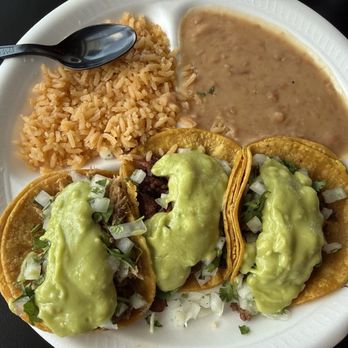 CaliTacos Restaurant - Taco plate special with carne asada, Al pastor, and carnitas tacos - Mexican Near Me - Gilbert, Arizona CaliTacos Restaurant - Taco plate special with carne asada, Al pastor, and carnitas tacos - Mexican Near Me - Gilbert, Arizona