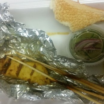 Thai Taste Restaurant - I ordered to go Chicken Satay, as you can see only one survived, it was sooo good! - Thai Near Me - Manassas, Virginia Thai Taste Restaurant - I ordered to go Chicken Satay, as you can see only one survived, it was sooo good! - Thai Near Me - Manassas, Virginia