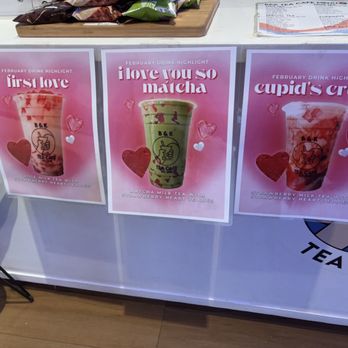 B&K Tea Cafe - Valentine's flavours - Food Trucks Near Me - Concord, North Carolina