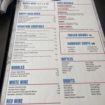 Tavern On The Bay - Menu Feb 2026 drinks - New American Near Me - Naples, Florida Tavern On The Bay - Menu Feb 2026 drinks - New American Near Me - Naples, Florida