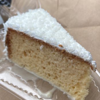 Kristoffer's Cakes - Coconut Tres Leches Cake Slice - Custom Cakes Near Me - Chicago, Illinois