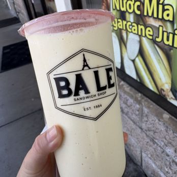 Ba Le Sandwich Shop - Jackfruit Smoothie $6.50 (price as of March 2026) - Vietnamese Near Me - Alhambra, California