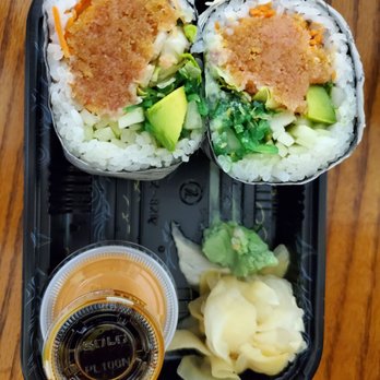 Tian Asian Express - B9. Spicy Crunchy Tuna Sushi Burrito - Chinese Near Me - East Brunswick, New Jersey