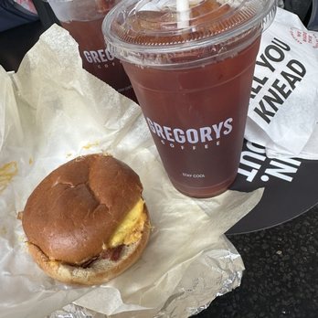 Gregorys Coffee - DMV Sandwich and Black Iced Tea - Coffee & Tea Near Me - Washington D.c, District of Columbia