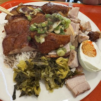 Chenji Tea Restaurant - 3 option bbq plate - Chinese Near Me - Duluth, Georgia