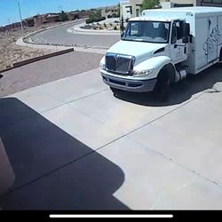 Crystal Springs Bottled Water - Driver using our driveway to turn his truck around. Not delivering to our house.