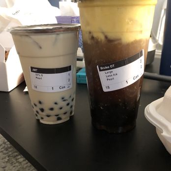 Tea Era - Jasmine Milk Tea and Roasted Oolong Tea Brûlée - Coffee & Tea Near Me - Cupertino, California Tea Era - Jasmine Milk Tea and Roasted Oolong Tea Brûlée - Coffee & Tea Near Me - Cupertino, California