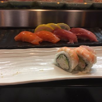 Tokyo Garden - Finishing up my Rainbow roll and my Tuna & Salmon rolls come in. - Sushi Bars Near Me - La Puente, California Tokyo Garden - Finishing up my Rainbow roll and my Tuna & Salmon rolls come in. - Sushi Bars Near Me - La Puente, California