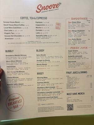 Menu photo 2 Snooze, an A.M. Eatery Denver, CO