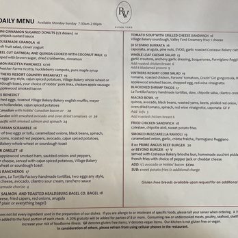 River Vine - Updated menu: Sunday, 8/28/22 - Breakfast & Brunch Near Me - Santa Rosa, California River Vine - Updated menu: Sunday, 8/28/22 - Breakfast & Brunch Near Me - Santa Rosa, California
