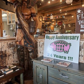Bakers Ribs - Left side of entrance - Barbeque Near Me - Weatherford, Texas