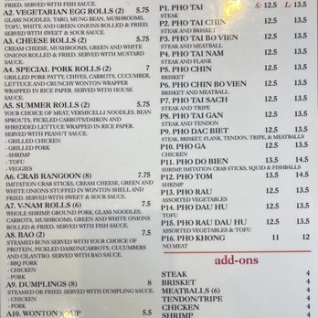V-Nam Bistro - Current Menu 4/7/23 - Vietnamese Near Me - Round Rock, Texas V-Nam Bistro - Current Menu 4/7/23 - Vietnamese Near Me - Round Rock, Texas