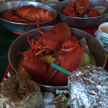Thurston's Lobster Pound - Lobster Dinner! - Seafood Near Me - Bernard, Maine