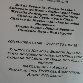 Mesón Serrablo - Mucha variedad de entrantes y brasa. - Spanish Near Me - Jaca, HU