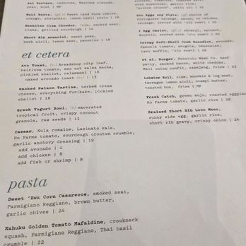 et al. - Brunch menu 5/3/26 - Breakfast & Brunch Near Me - Honolulu, Hawaii et al. - Brunch menu 5/3/26 - Breakfast & Brunch Near Me - Honolulu, Hawaii