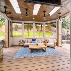 Dupont Decks & Patios - Customer Exterior Trex and Cedar Enclosure