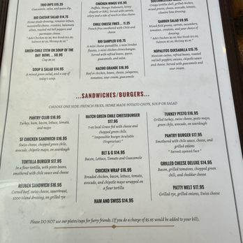 The Pantry Rio - Menu - New Mexican Cuisine Near Me - Santa Fe, New Mexico The Pantry Rio - Menu - New Mexican Cuisine Near Me - Santa Fe, New Mexico