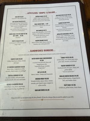 Menu photo 3 The Pantry Rio Santa Fe, NM Menu photo 3 The Pantry Rio Santa Fe, NM