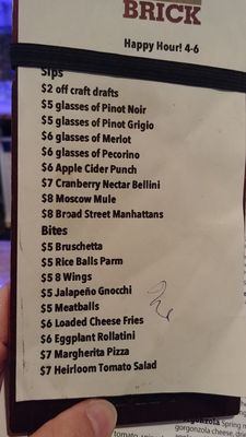 Menu photo 2 The Brick Bethlehem, PA