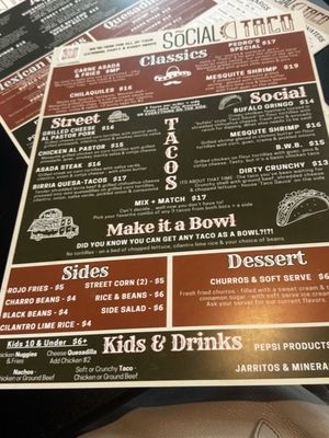 Menu photo 8 Social Taco Homewood, AL Menu photo 8 Social Taco Homewood, AL
