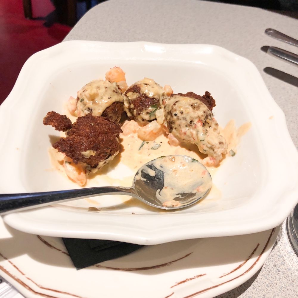 Wishbone - it's a plate . With crawfish beignets covered in a Cajun cream sauce - Breakfast & Brunch Near Me - Chicago, Illinois Wishbone - it's a plate . With crawfish beignets covered in a Cajun cream sauce - Breakfast & Brunch Near Me - Chicago, Illinois