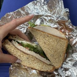 Old Style Deli - The Lydia (veggie) - add turkey and avocado