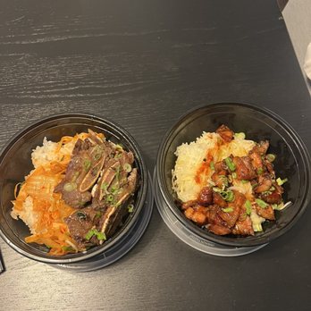 Nice Nice Noodles and Rice - Spare ribs, and pork belly bbq respectively . - Filipino Near Me - Norwood, Ohio