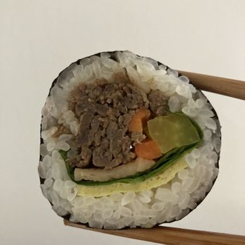 Nolbu Sushi - filled bulgogi kimbap - Korean Near Me - Flushing, New York Nolbu Sushi - filled bulgogi kimbap - Korean Near Me - Flushing, New York