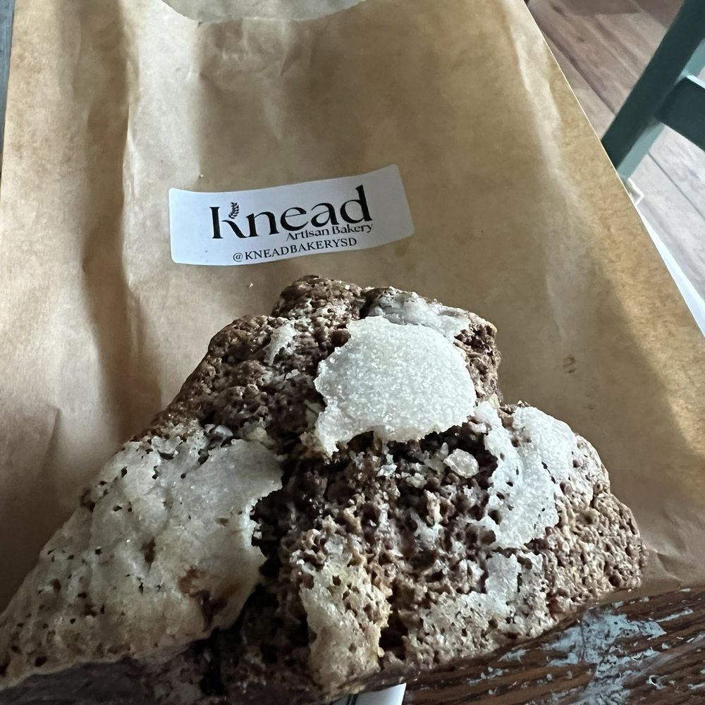 Knead Artisan Bakery - Mexican Hot Chocolate Scone - Bakeries Near Me - San Diego, California Knead Artisan Bakery - Mexican Hot Chocolate Scone - Bakeries Near Me - San Diego, California